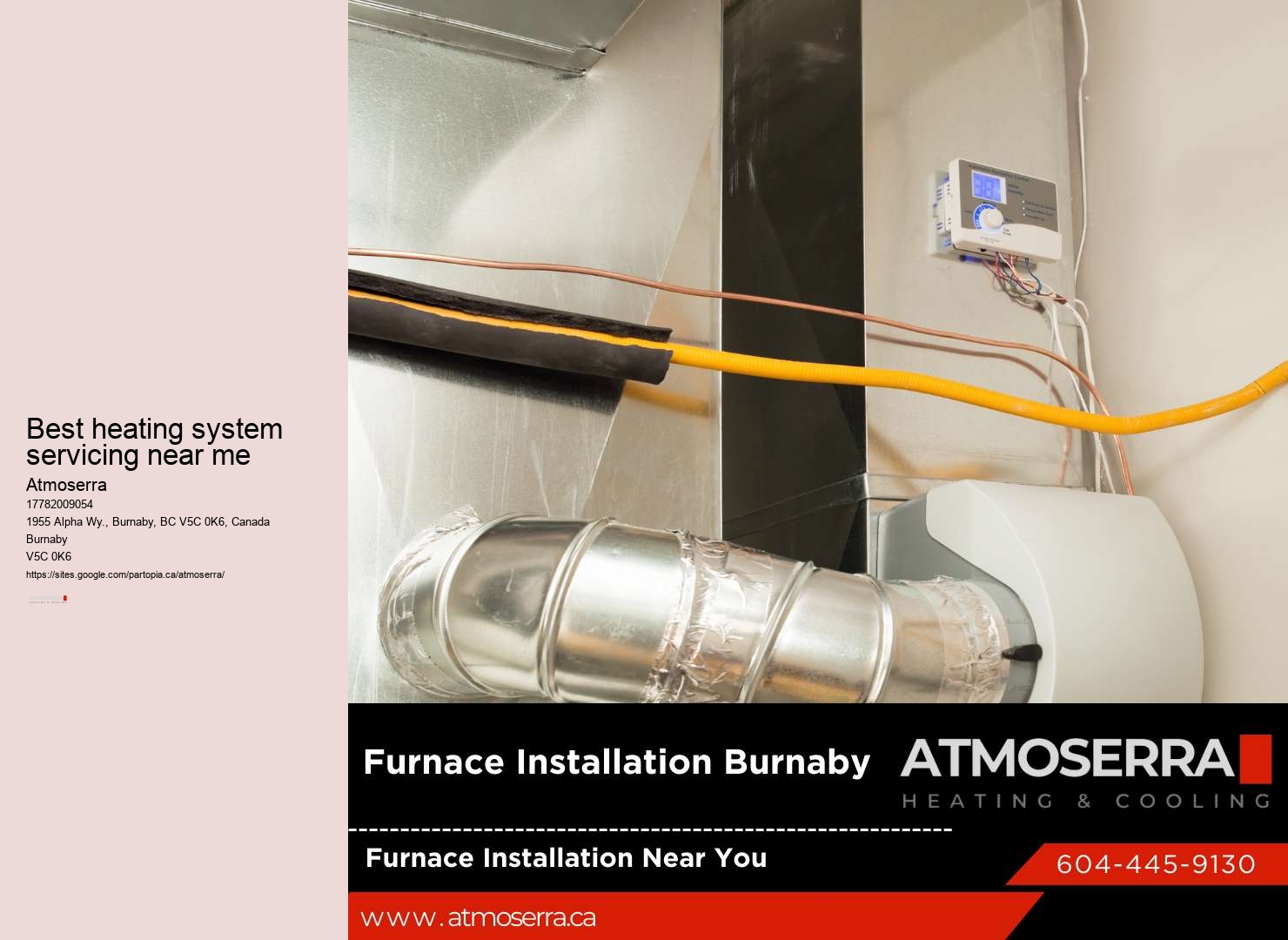 HVAC filter replacements Burnaby