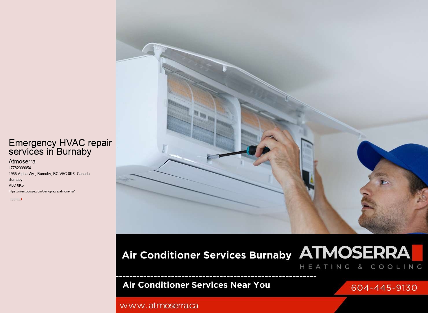 Emergency HVAC services Burnaby
