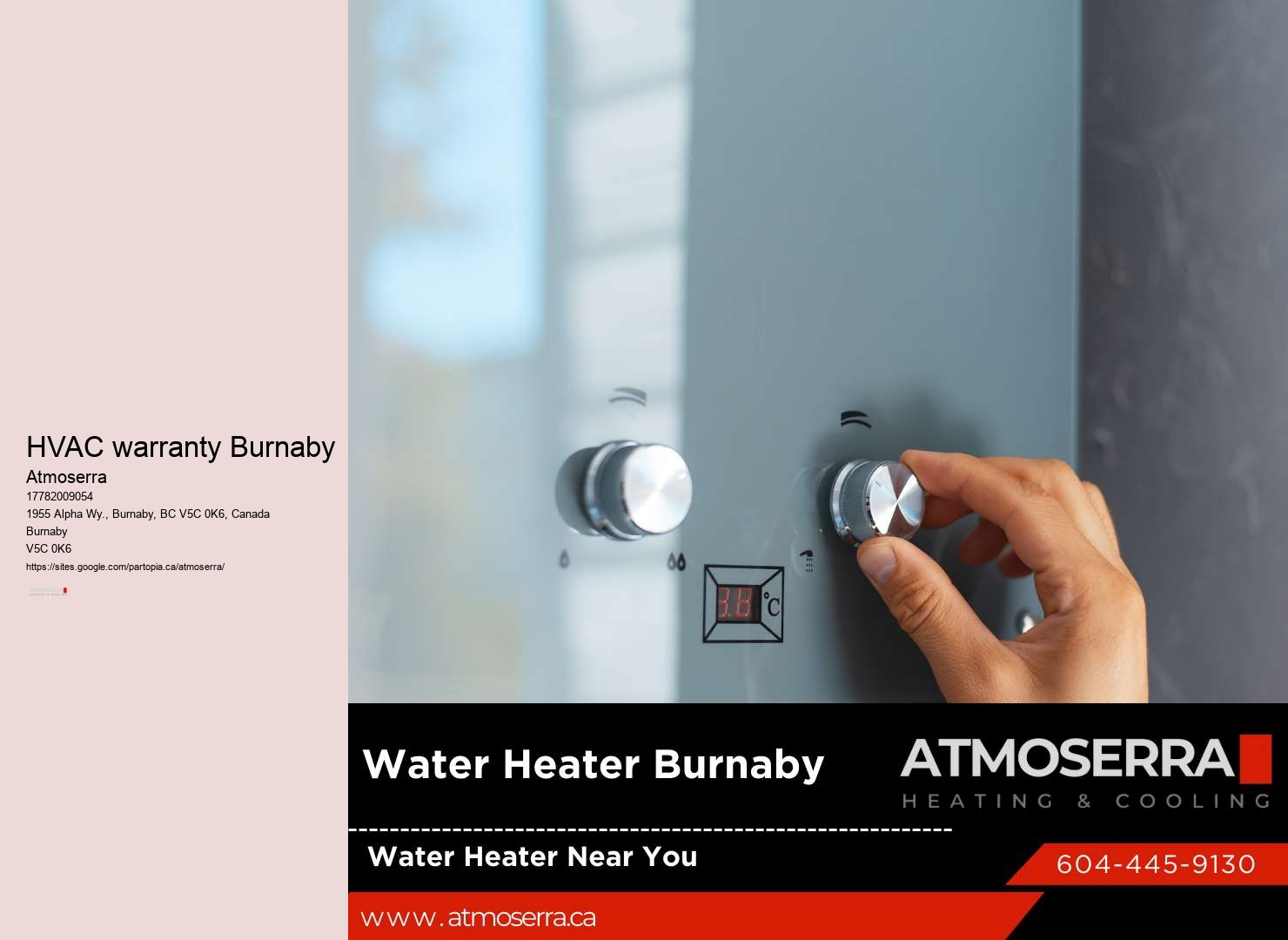 HVAC system financing Burnaby