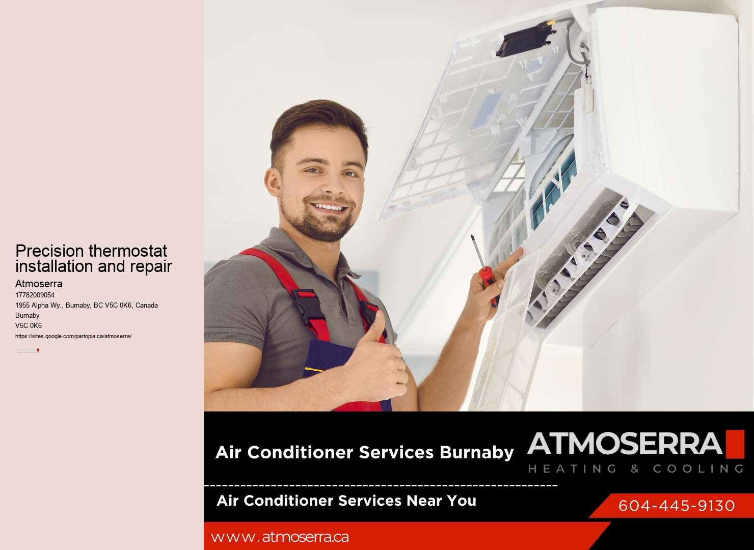 Experienced HVAC contractors serving Burnaby