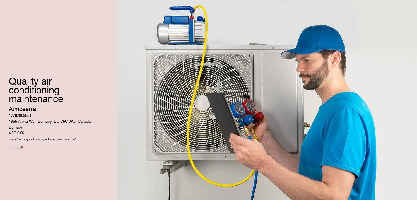 Quality air conditioning maintenance