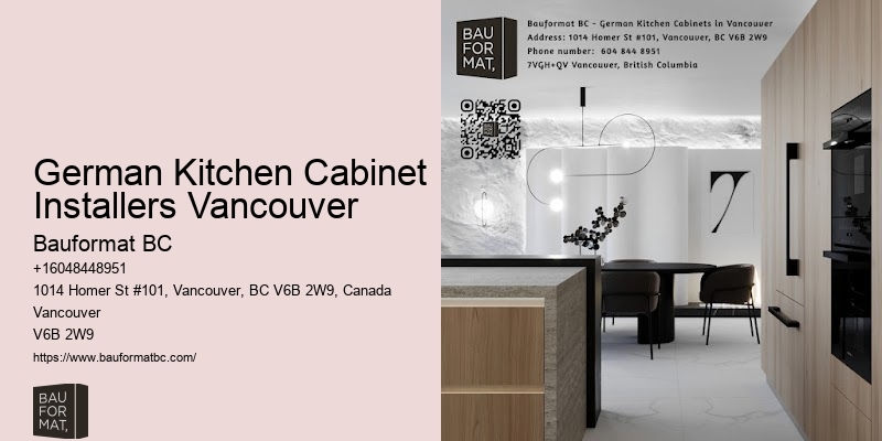 German craftsmanship in Vancouver cabinetry