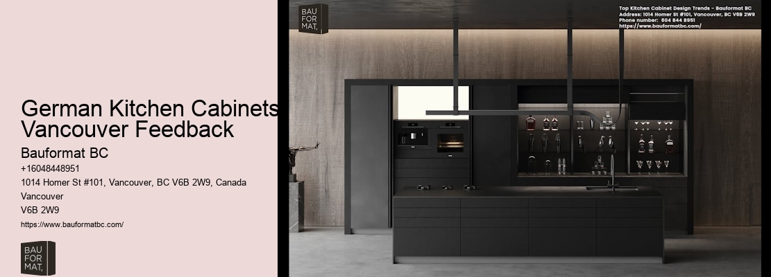 German Kitchen Cabinets Vancouver Layouts