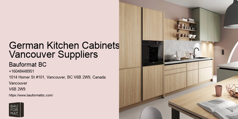 German design kitchen cabinet installers Vancouver