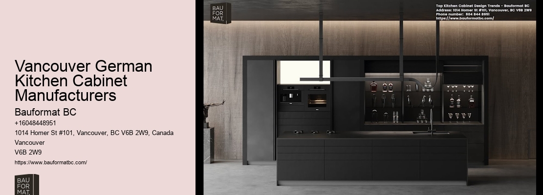 Vancouver's premier kitchen cabinet designers