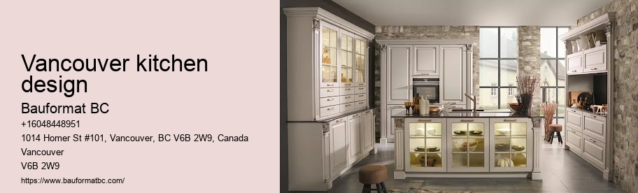 Vancouver kitchen design