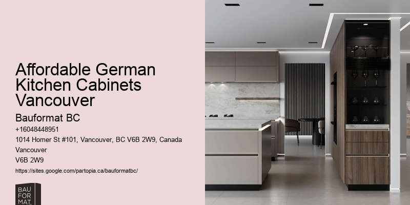 German Kitchen Cabinets Vancouver Trendy