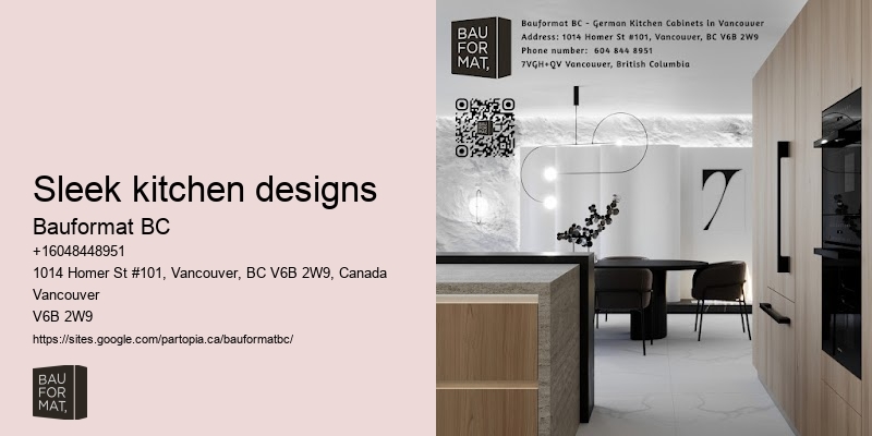 Sophisticated kitchen layouts