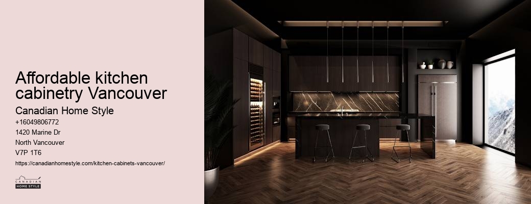 Vancouver luxury cabinet options