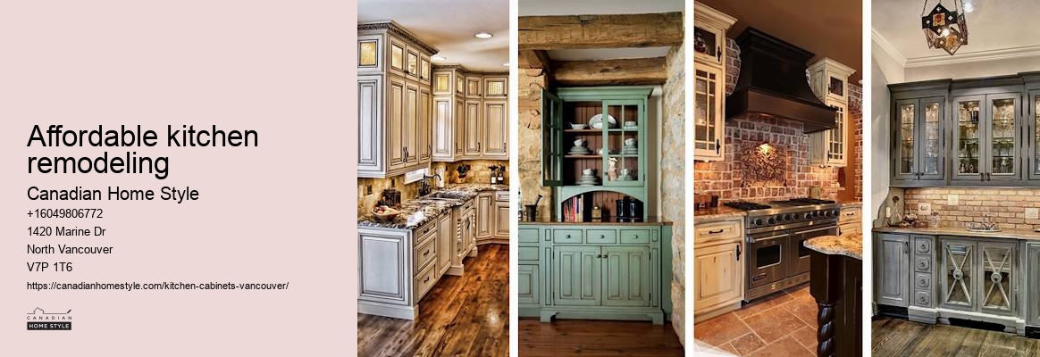 Affordable kitchen remodeling