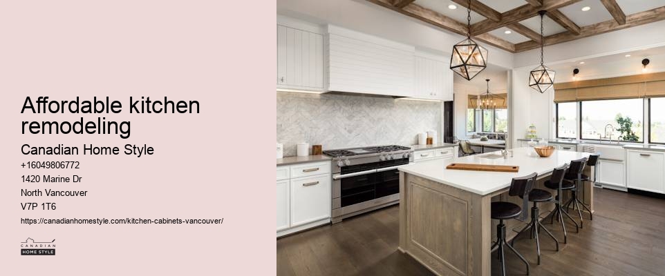 Affordable kitchen makeover Vancouver