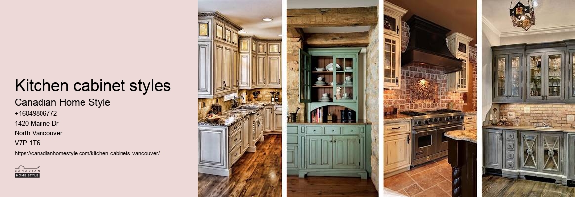 Kitchen cabinet styles