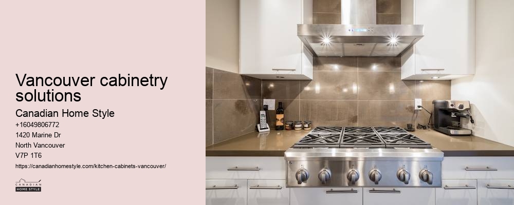 Eco-friendly kitchen cabinet options Vancouver