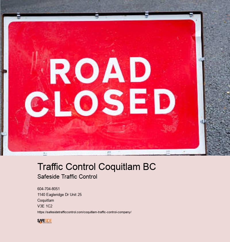 Road construction safety Coquitlam