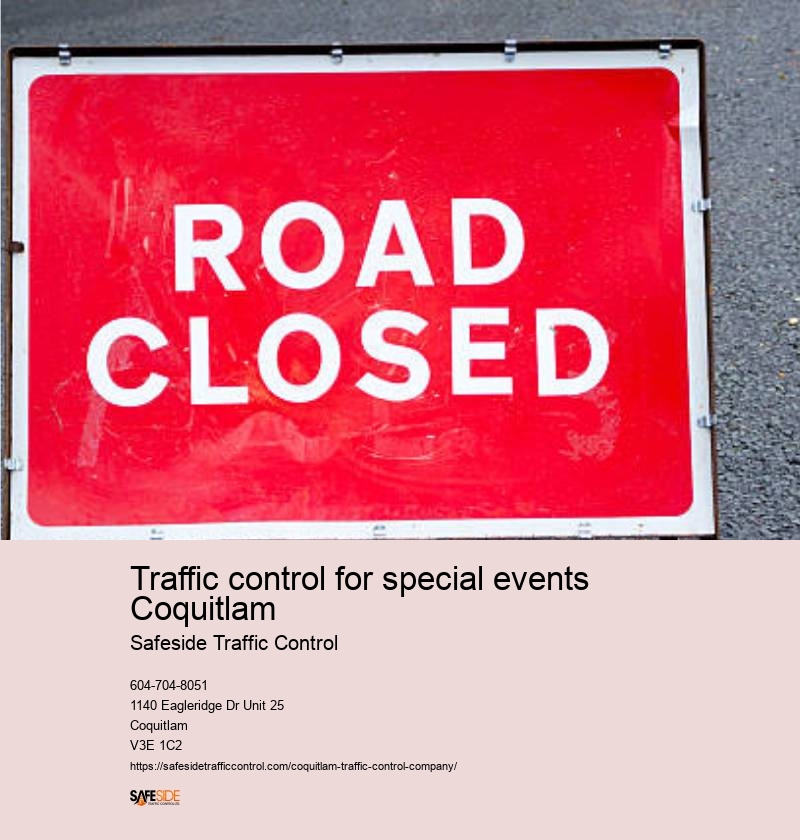 Road closure planning services