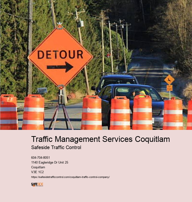 Roadwork traffic control equipment Coquitlam